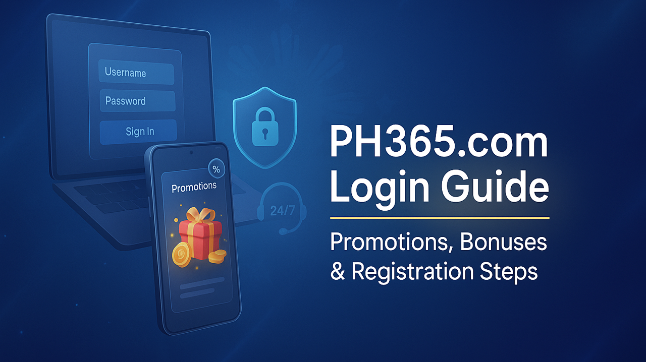 PH365.com Login Guide | Promotions, Bonuses & Registration Steps