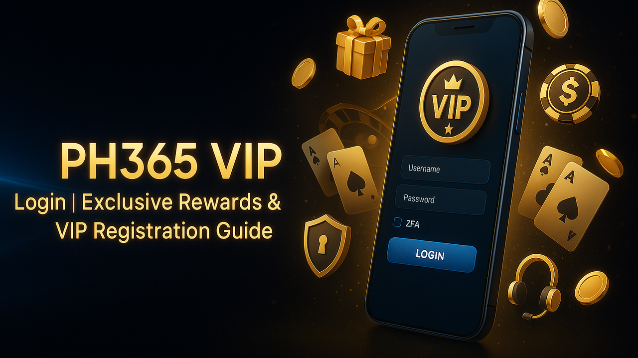 PH365 VIP Login | Exclusive Rewards & VIP Registration Guide